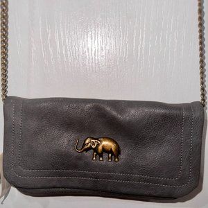 Francesca's Elephant Charm Wallet/Cross Body/Shoulder Bag